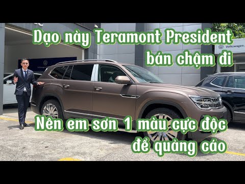 ???? Teramont President Cá Nhân Hoá Màu Sơn Cực Độc | Khuyến Mãi Volkswagen Tháng Này!