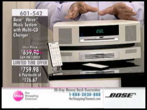 how to connect bose cd player to tv