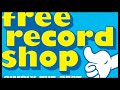 Het nieuwe Free Record Shop Logo