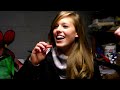 Dumb girl eats dog treat Dumb girl eats dog treat