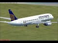 FSX EMBRAER 190 FROM LUFTHANSA LANDING AT MMMX