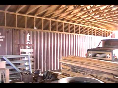 how to fasten shipping containers together