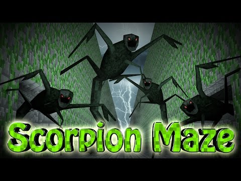 Minecraft | MAZE CHALLENGE SURVIVAL - Scorpion Challenge Part 3! (CrazyCraft)