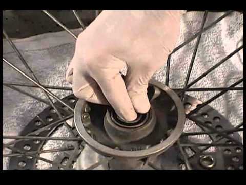 how to remove yz250 front wheel
