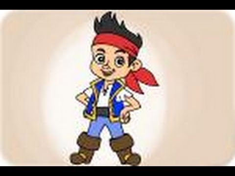 how to draw izzy from jake and the neverland pirates
