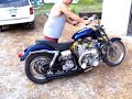 a v8 motorcycle built in 1976! still runs fine.