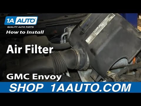 How To Install Replace Air Filter 2002-09 GMC Envoy Envoy XL XUV