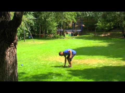 how to attach a zip line to a tree