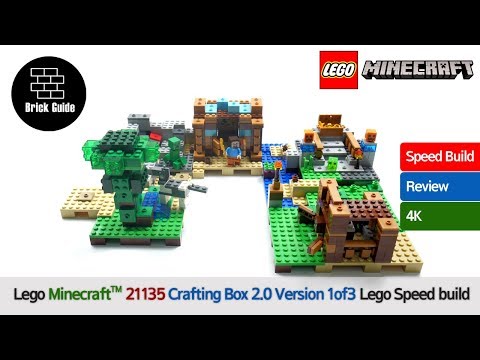 Lego Minecraft™ 21135 Crafting Box 2 0 Version 1of3 Lego Speed build Review