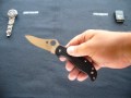 SC90PBK Spyderco Stretch VG-10 Plain E