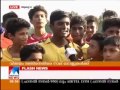 French footbal club play a friendly match against Janaseva Sisubhavan children 