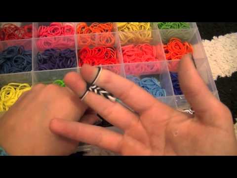 how to attach rubber bands together