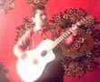 palying guitar