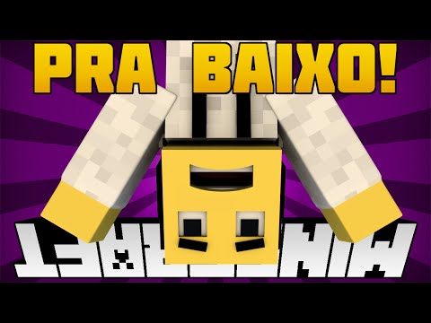 SKY WARS DE CABEÇA PRA BAIXO! - Minecraft
