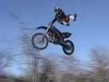 Travis "not pastrana" flips dirt bike 
