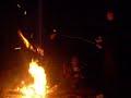 bon fire blues!