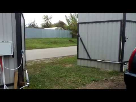 Самодельные автоматические распашные ворота Самодельные автоматические распашные ворота