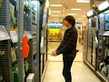 Kid flips out on his mom in target