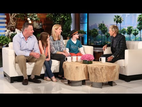 Ellen Meets Robbie Twible