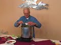 Chef Kirt cooking Antelope Chili