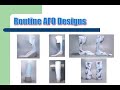 Fabrication of the Reinforced Ankle Foot Orthosis Fabrication of the Reinforced Ankle Foot Orthosis