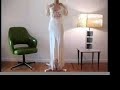 1940s SATIN NIGHTGOWN