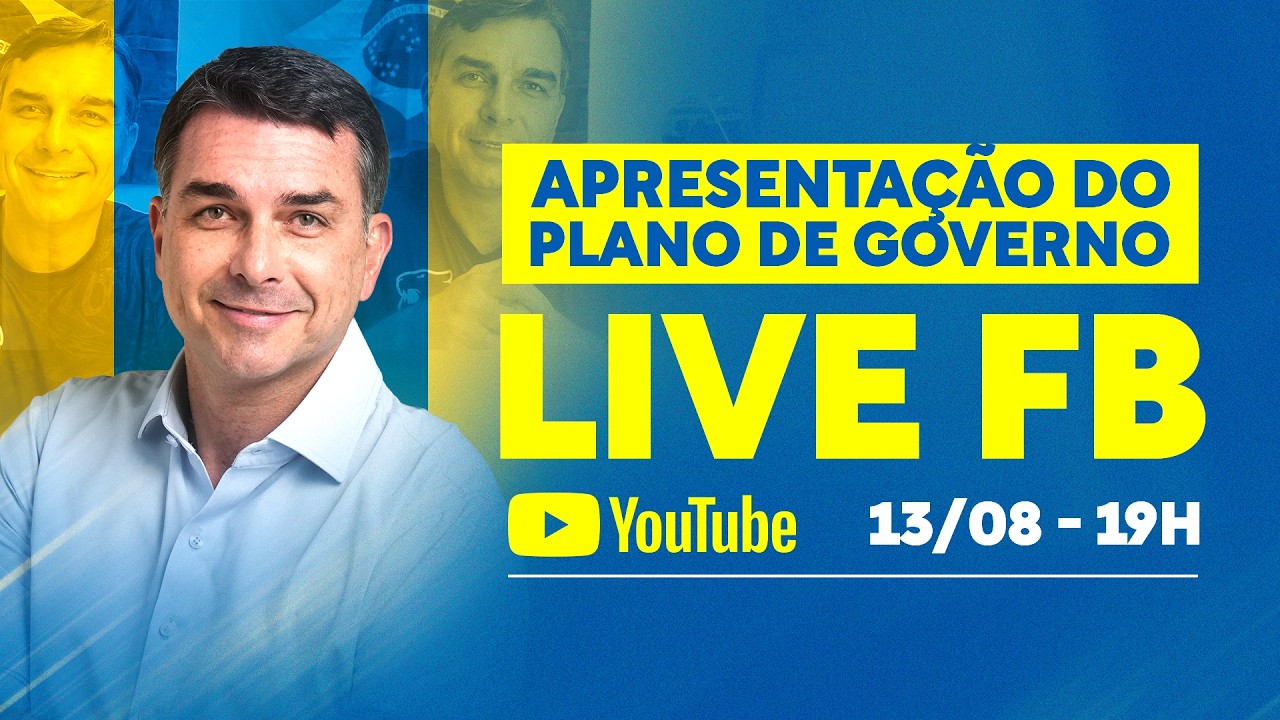 LIVE DE QUINTA - 13.08.26 - FLÁVIO BOLSONARO