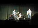 bruce robison performing bad girl blues at the plaza in wharton, tx