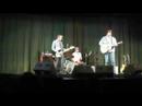 bruce robison performing bad girl blues at the plaza in wharton, tx