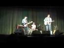bruce robison performing bad girl blues at the plaza in wharton, tx