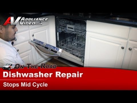 how to reset kitchenaid dishwasher