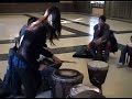 Curso de danza y percusión Africana en Jaca Abril 2008