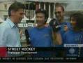 Cambridge Maple Leafs Interviewed by CBC in Trafalgar Square