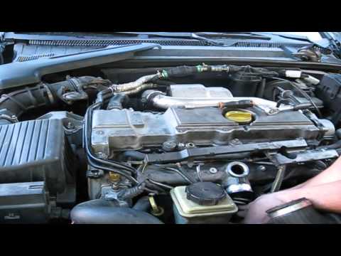how to change vectra c oil filter