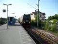 Blåtåget (The Blue train) departure from Hallstahammar