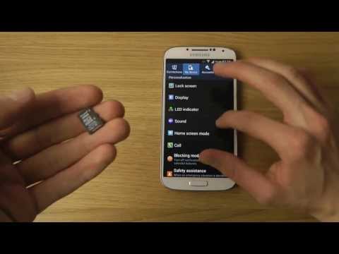 Samsung Galaxy S4: How To Install & Format a Micro SD Card