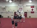 London Thunder Junior Cheerteam 2007 Run 2