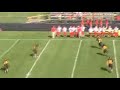 Spring Lake vs Hamilton kickoff