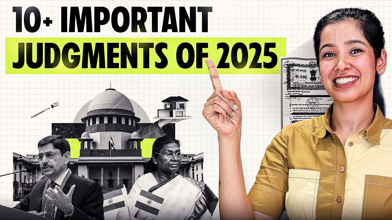 Top Judgments of 2025 | Amlesh Kumar case | Constitutionality of Narco Analysis Test