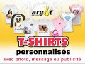 T-shirts personnalisés avec photo, message, logos ou publicité