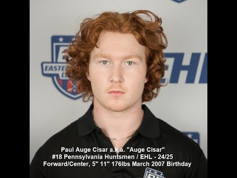 Paul Auge Cisar, 2007 Forward, EHL 2024-25 Season Highlights
