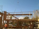Makakilo Baptist Church New Bldg Construction (Roof Beams)