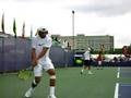 videos de Rafa practicing at Rogers Cup 2008