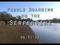 Paddle Boarding on the Serpentine