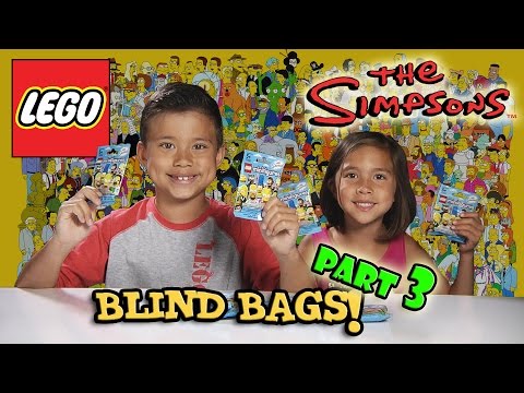 LEGO The SIMPSONS Minifigures! Blind Bag Opening PART 3