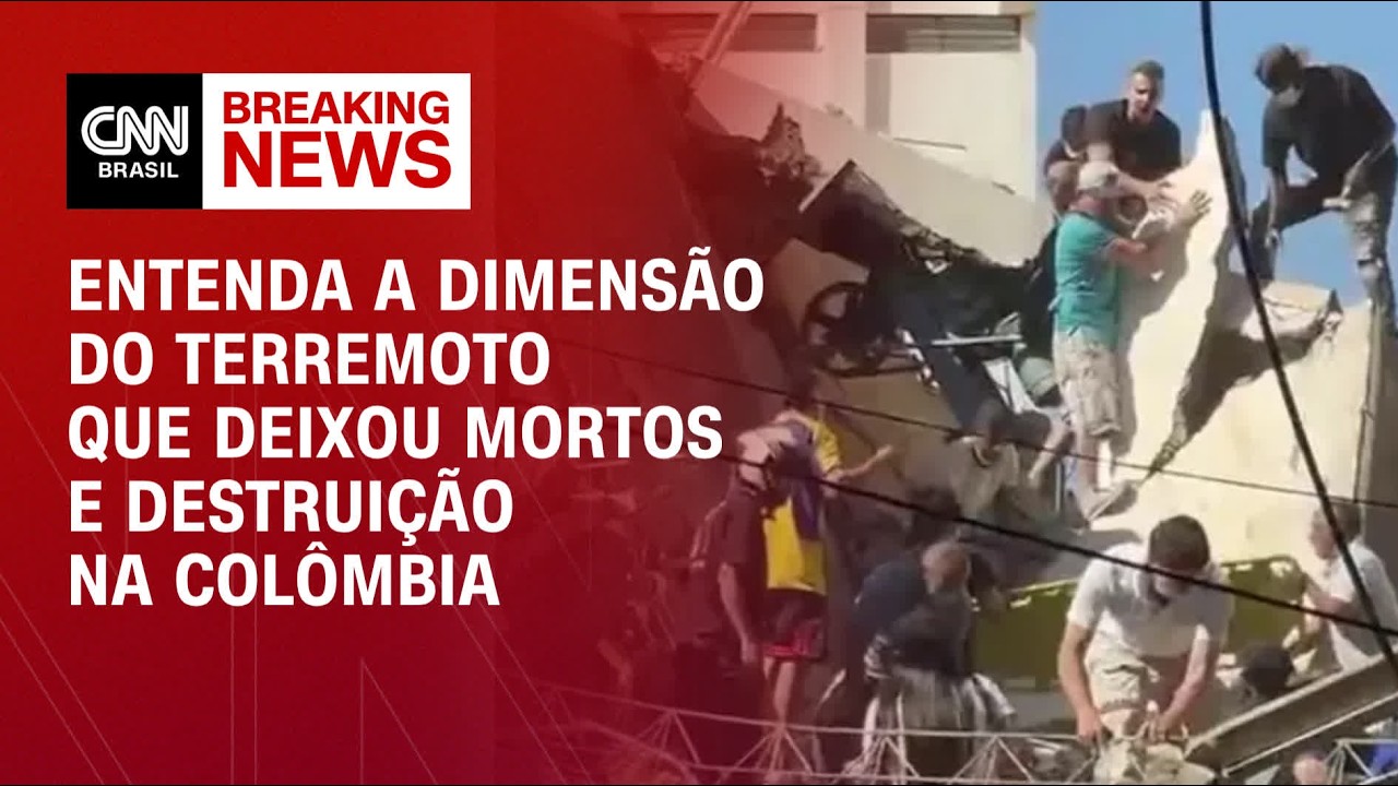 Saiba quais foram os impactos do terremoto de 7,4 na Colômbia