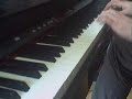 Piano Old toy train (by malou)