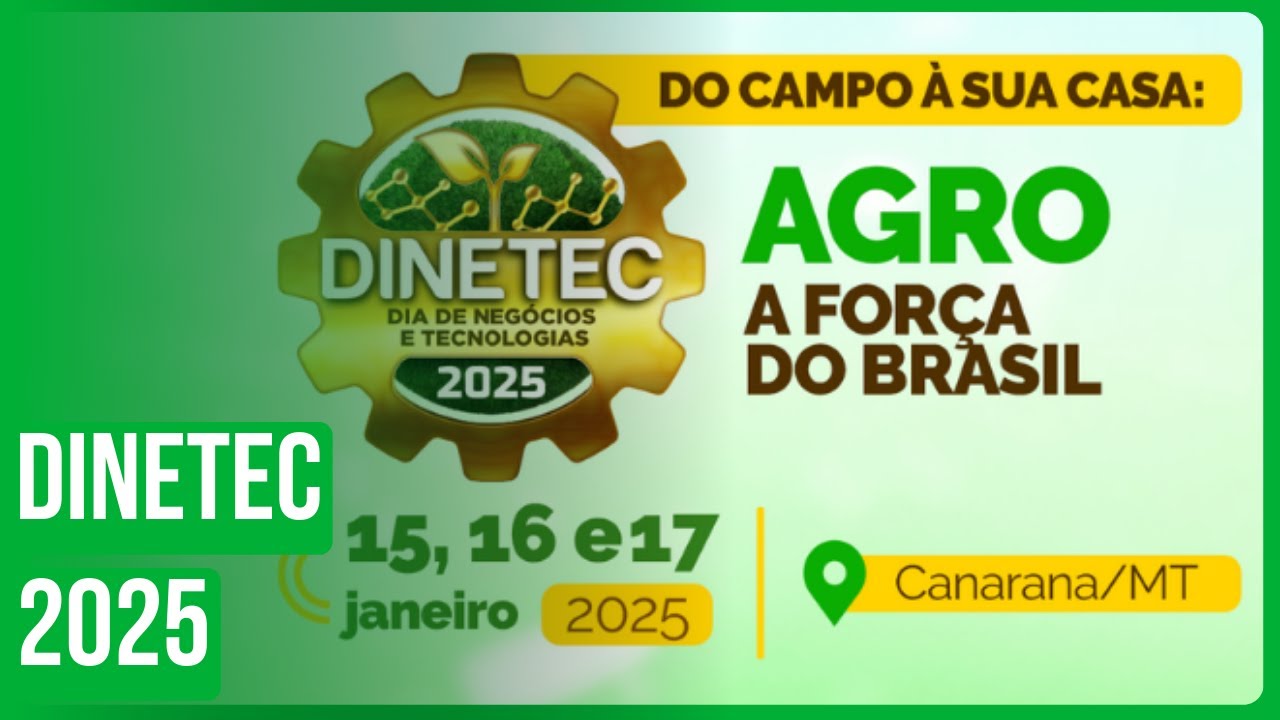 Dinetec abre as feiras de 2025