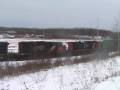 CN 405 arriving at Gordon Yard December 21 2008