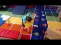 Baby Girl Falls Asleep While Pushing Shopping Cart - baby, cute, girl, kids, shopping cart, sleep, tired, funny